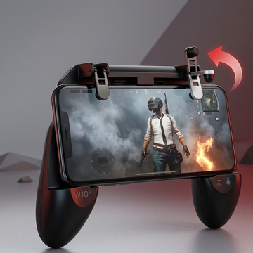 Puge Game Mobile Stand W10 – Adjustable Desktop Phone Holder for Gaming and Streaming