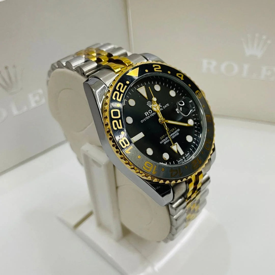 RLX GMT Master 40mm – Two Tone Gold & Stainless Steel Luxury Watch